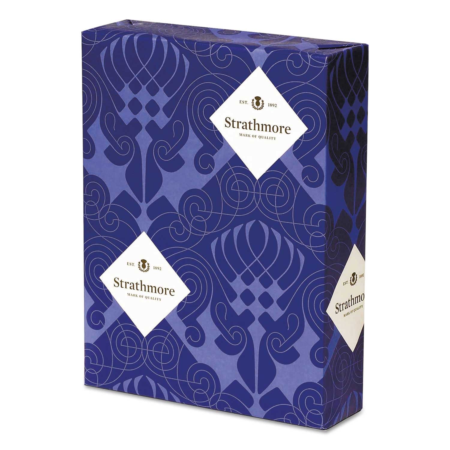 Strathmore Ultimate White Writing 25 Percent Cotton Business Stationery, 8.5 x 11 inch - 500 per reem -- 1 reem per case