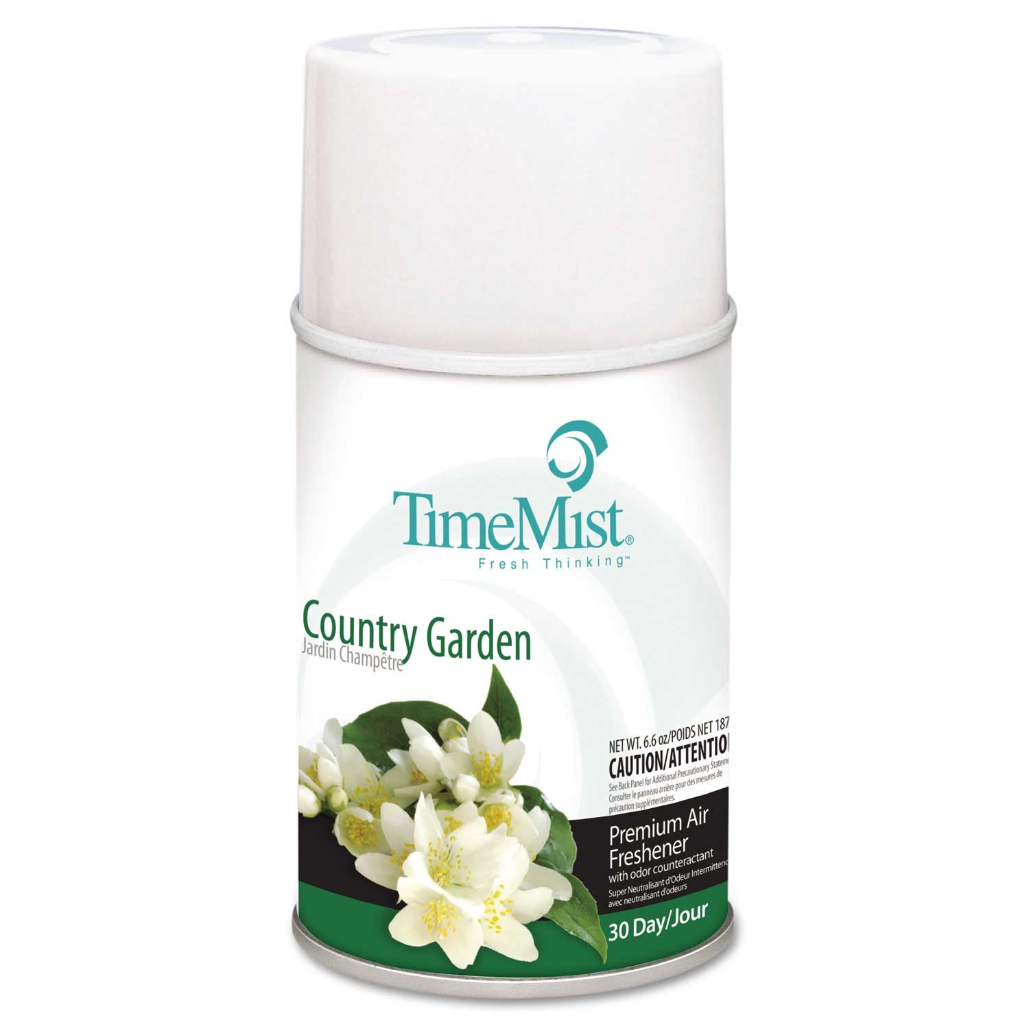 TimeMist Country Garden Scent Premium Metered Air Freshener Refill, 6.6 Ounce Aerosol
