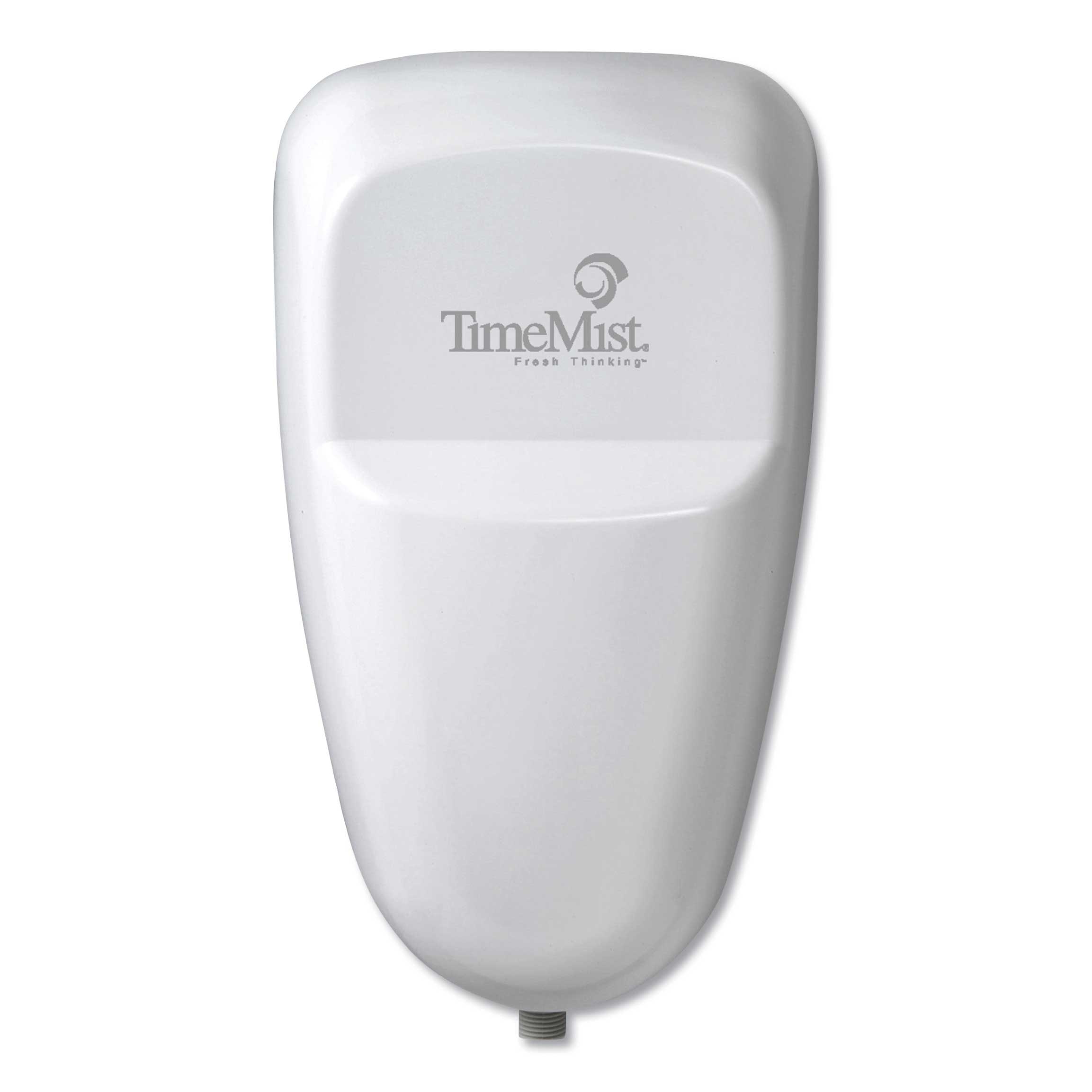 TimeMist White Virtual Janitor Dispenser, 3.75 x 4.5 x 8.75 inch