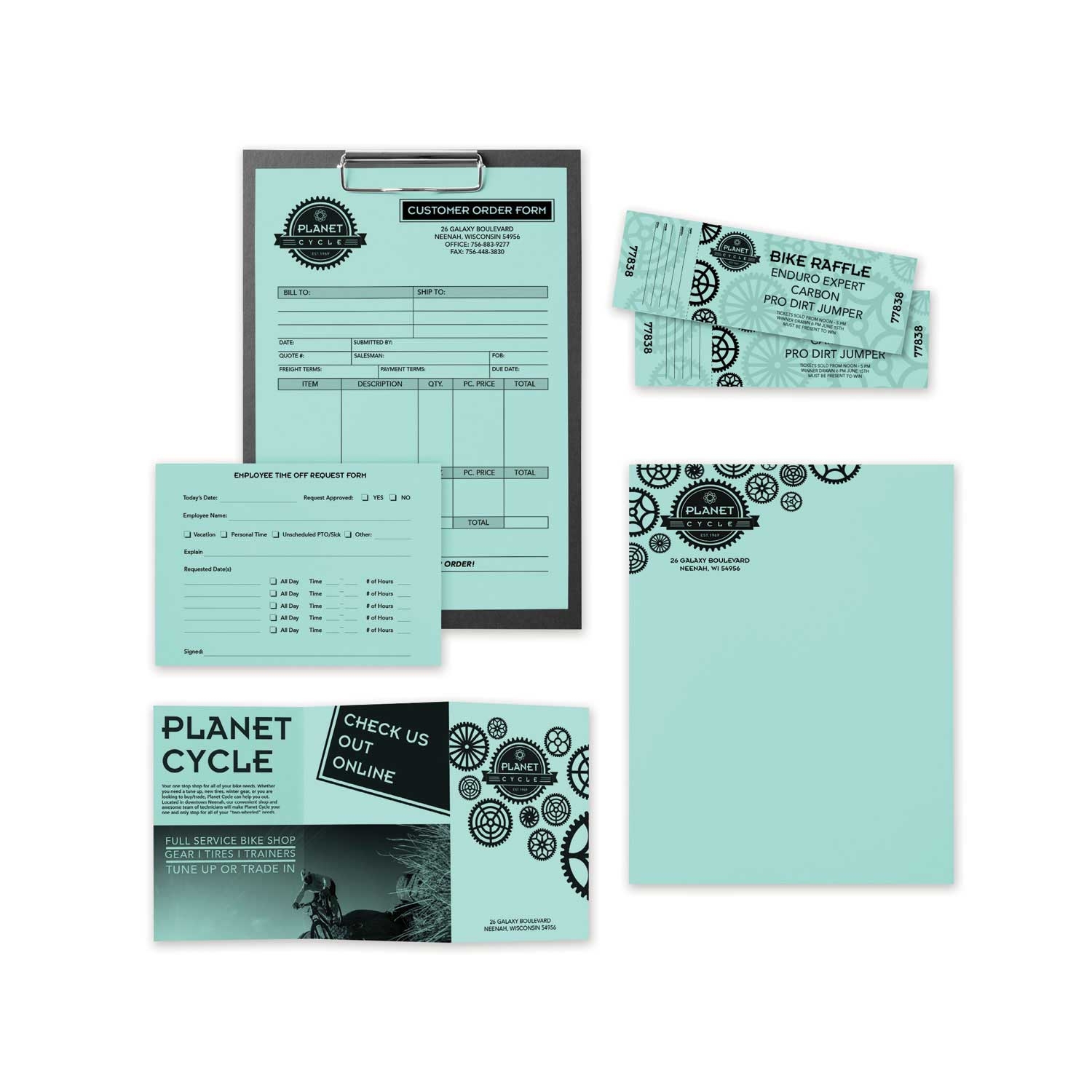 AstroBrights Merry Mint Color Paper, 8.5 x 11 inch - 500 per ream -- 1 ream