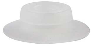 Tablecraft Replacement Silicone Valve For InvertaTop ValveTop Squeesze Bottle -- 12 per case.