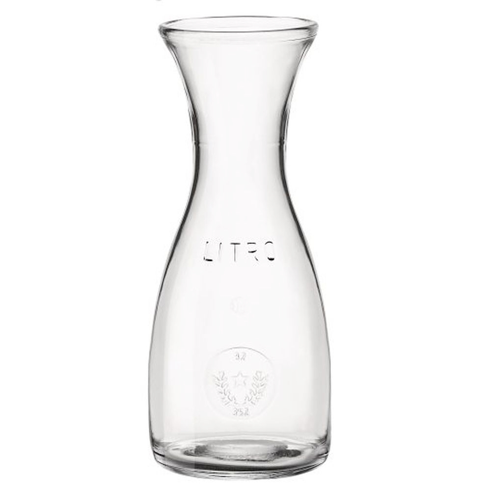 Misura 1.25 Quart Glass Carafe, 6 count