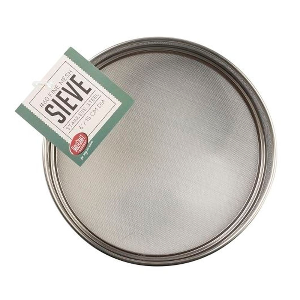 18-8 Stainless Steel Fine Mesh Sieve 6 inch