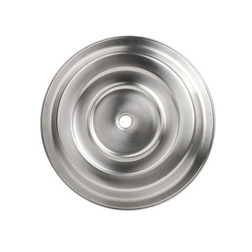 Stainless Steel 10.625 inch Round Plate Cover for Banquet Plate, 24 count