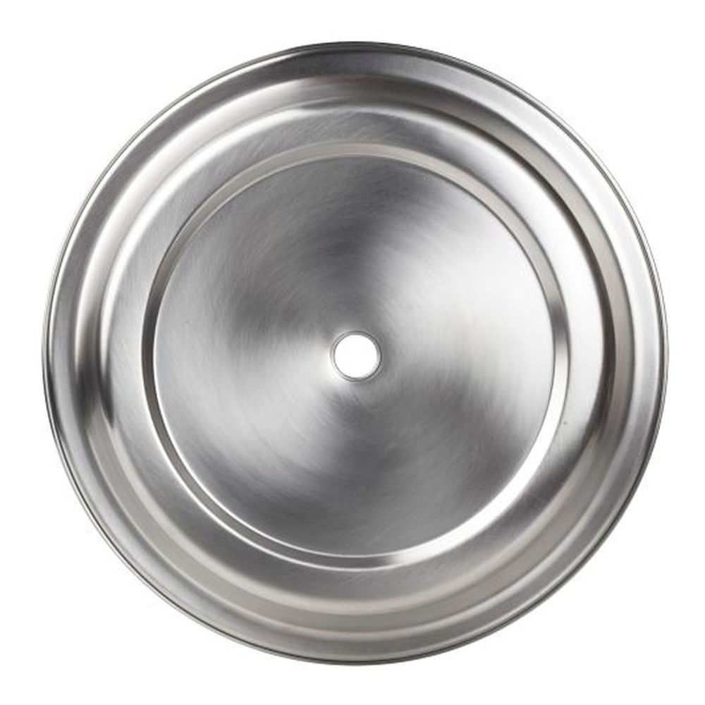 Stainless Steel 10.625 inch Round Plate Cover for Madison Plate, 24 count