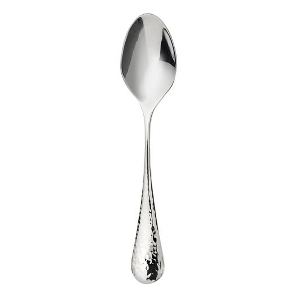 Honeybourne 8 1/8 inch 18/10 Stainless Steel Oval Bowl Soup/Dessert Spoon, 12 count