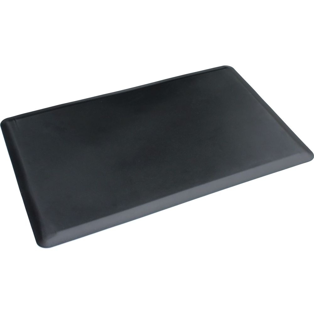 Black Foam PVC Anti-Fatigue Mat 24 x 71 inch