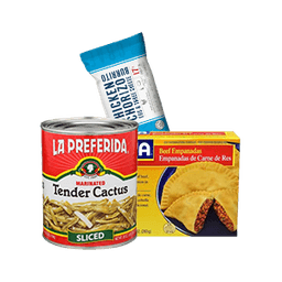 Contains 830 Hispanic Meals products