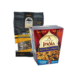 Contains 11 Indian Legumes & Rice products