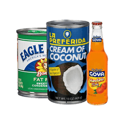 Contains 29 Hispanic Beverages products