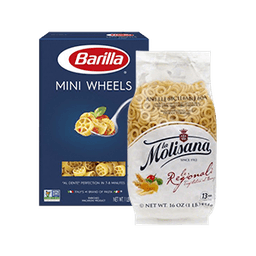 Contains 44 Italian Pasta products