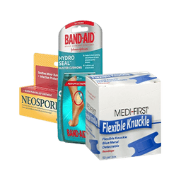 Contains 287 First Aid Materials products
