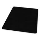 ES Robbins TrendSetter Black Chair Mat for Low Pile Carpet, 36 x 48 inch