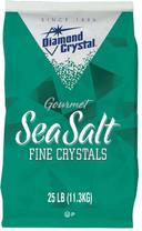 Diamond Crystal Natural Sea Salt Flake, 25 Pound