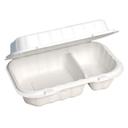 Earthchoice Smartlock MFPP 2 Compartment Hinged Container, 9 x 6 x 3 inch -- 270 per case