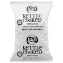 Lays Regular Kettle Potato Chips, 1 Pound -- 8 per case.