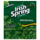 Irish Spring Original Personal Deodorant Bar Soap, 9.6 Ounce - 3 per pack -- 24 packs per case.