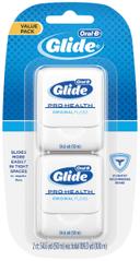 Glide Original Unflavored Dental Floss, 2 count per pack -- 48 per case.