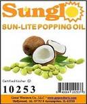 Sunglo Sunlite Popping Oil, 1 Gallon -- 4 per case.