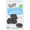 Field Day Chocolate Vanilla Sandwich Creme Cookies, 10.5 Ounce -- 12 per case