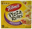 Totinos Pepperoni 7.5 Ounce Pizza Roll, 15 count per pack -- 12 per case.