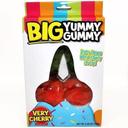 Big Yummy Gummy Very Cherry Gummy Candy - Display Carton, 12 count