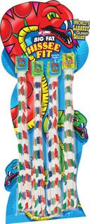 Big Fat Hissee Fit Gummy Snake Candy - Floorstand, 7 Ounce -- 44 per case.