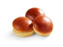 Klosterman Prebake Shine Round Potato Bun, 4.25 inch -- 96 per case.