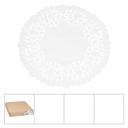 Lapaco Lancaster Lace White Paper Doilie, 10 inch -- 500 per case.