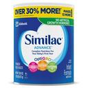Similac Advance Stage 1 Infant Formula with Iron Powder, 1.93 Pound Can -- 6 per case.