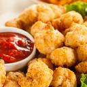 Singleton Oven Ready Popcorn Breaded Shrimp, 2.5 Pound -- 2 per case.