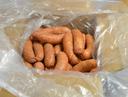 Eddy Packing Tasty Brand 5/1 Pork and Beef Hot Smoked Sausage Patty, 5 inch.