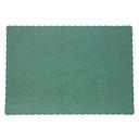 Royal Dark Green Solid Color Placemat, 9.25 x 13.25 inch -- 1000 per case
