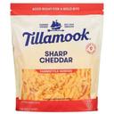 Tillamook Farmstyle Thick Cut Sharp Yellow Cheddar Shredded Cheese, 2 Pound -- 12 per case