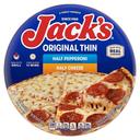 Jacks Half and Half Cheese and Pepperoni Pizza, 14.603 Ounce -- 12 per case