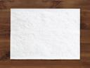 Hoffmaster Dubonnet Straight Edge Placemat, 9 3/4 x 14 inch -- 1000 per case.