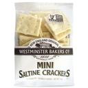 Westminster Crackers Single Serve Mini Saltine Cracker, 1 Ounce -- 100 per case