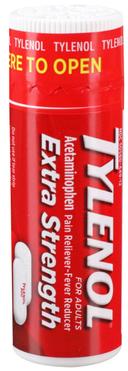 Tylenol Extra Strength Caplets - 10 count per pack -- 144 packs per case