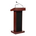 Oklahoma Sound Mahogany Orator Lectern, 22 x 17 x 46 inch