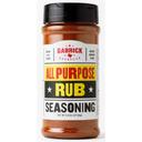Gabrick BBQ Sauce - All Purpose BBQ Rub Seasoning, 9.8 Ounce -- 6 per case