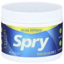 Spry Peppermint Chewing Gum - 100 per pack.