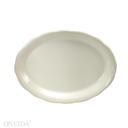 Oneida Buffalo Collection Caprice Undecorated Platter, 7 7/8 x 6 inch -- 36 per case
