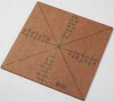 American Metalcraft Pizza Slice Cutting Guide Boards for 4 To 8 Slices