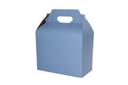 Boxit French Blue Pinstripe Gable Boxes with Auto Bottom, 9.5 x 5 x 5 inch -- 125 per case.