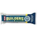 Builders Chocolate Chip Cookie Dough Caffeine Protein Bar, 2.4 Ounce -- 36 per case