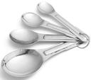 Tablecraft Stainless Steel 4 Pieces Measuring Spoon Set -- 1 set