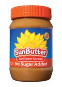 Sunbutter No Sugar Added Sunflower Seed Spread, 1 Pound -- 6 per case.
