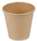 Responsible Products Tree-Less Natural Kraft Compostable Paper Hot Cup, 6 Ounce Capacity -- 1000 per case