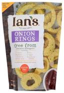 Ians Natural Foods Onion Rings and String, 10 Ounce -- 12 per case.