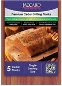 Jaccard Small Premium Cedar Grilling Planks - Bulk -- 100 per case